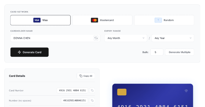 Card Generator