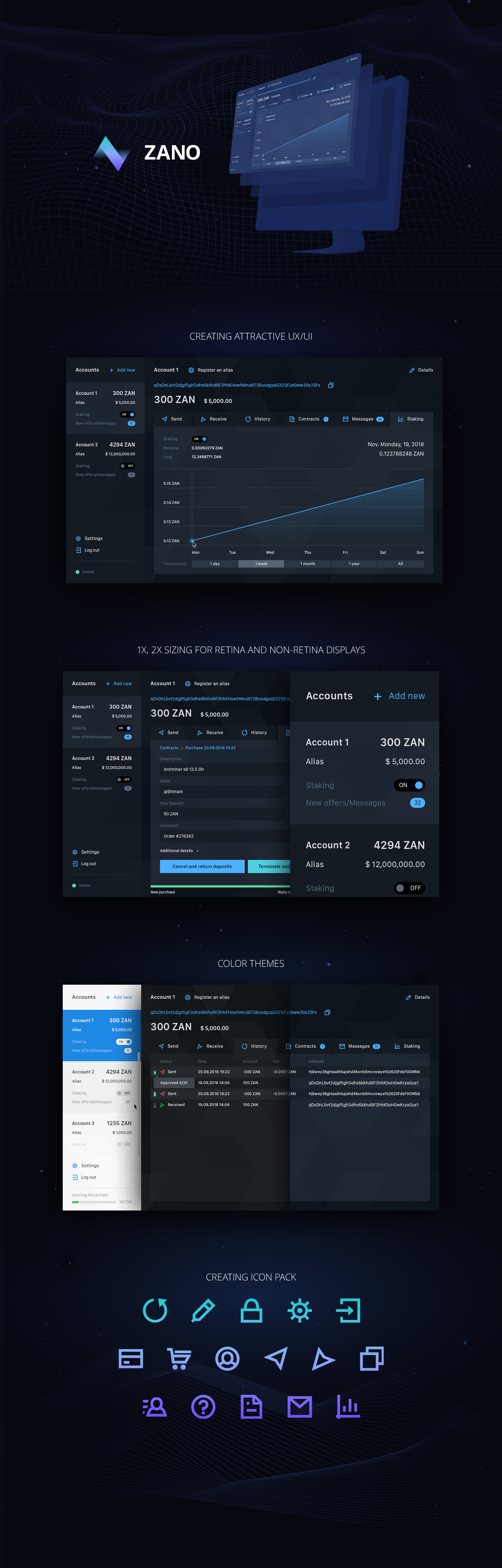 Cryptocurrency Wallet — full page screenshot