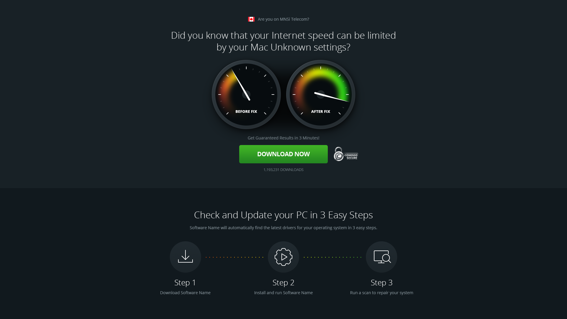 Landing Update Software - Image 2
