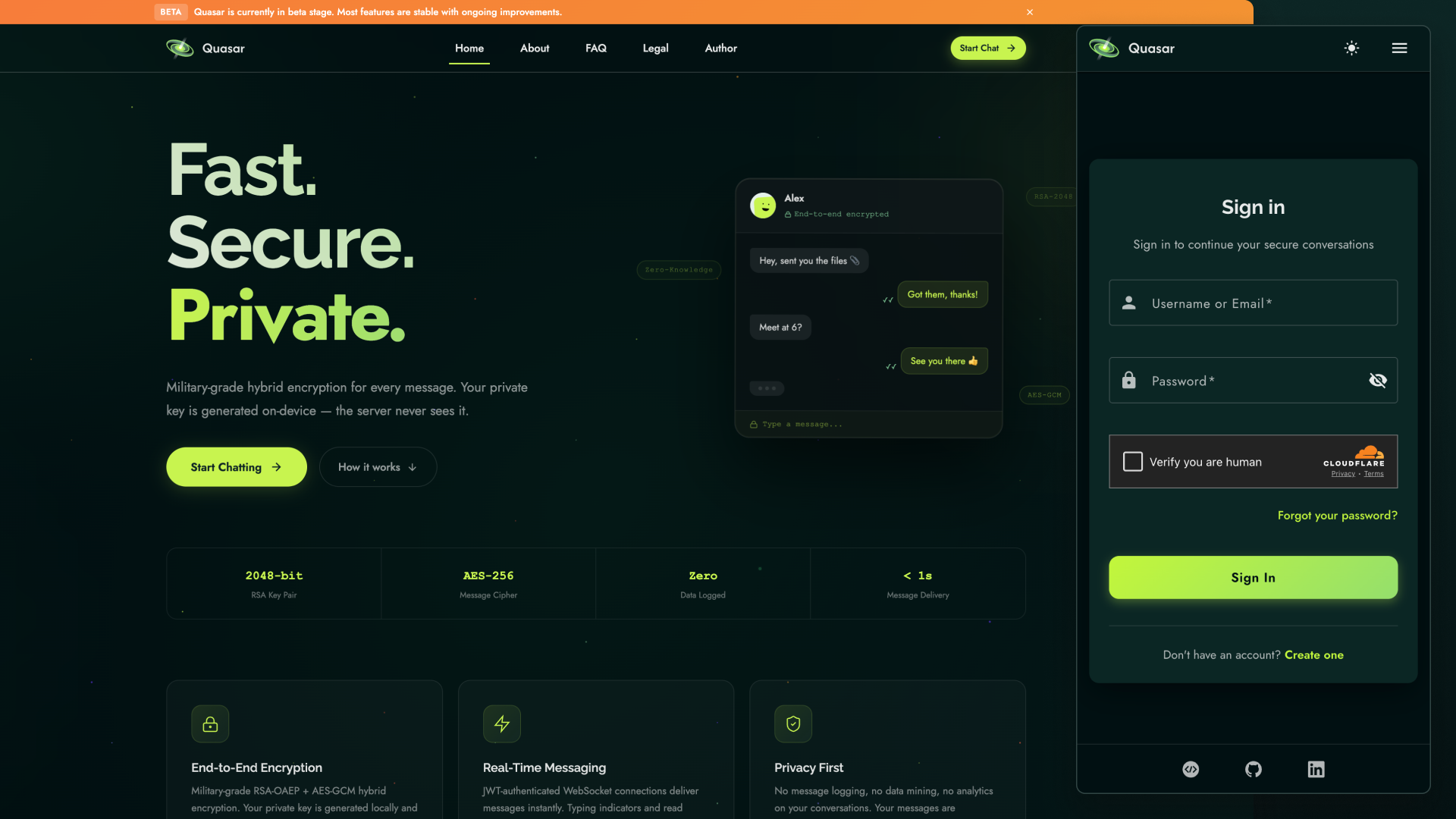 E2E Messaging App - Image 2